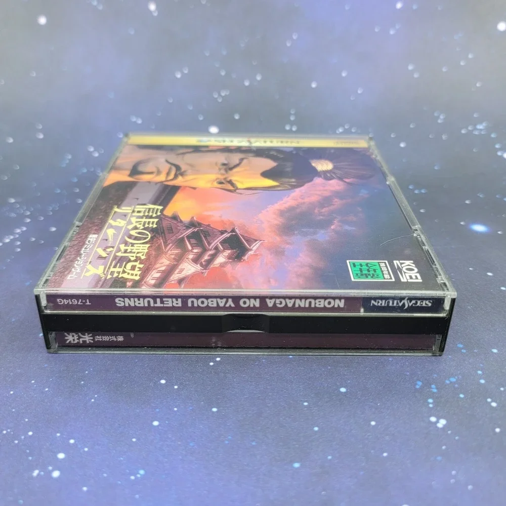 Nobunaga no Yabou Returns (Sega Saturn) JAPANESE Video Game w/ Manual 0623